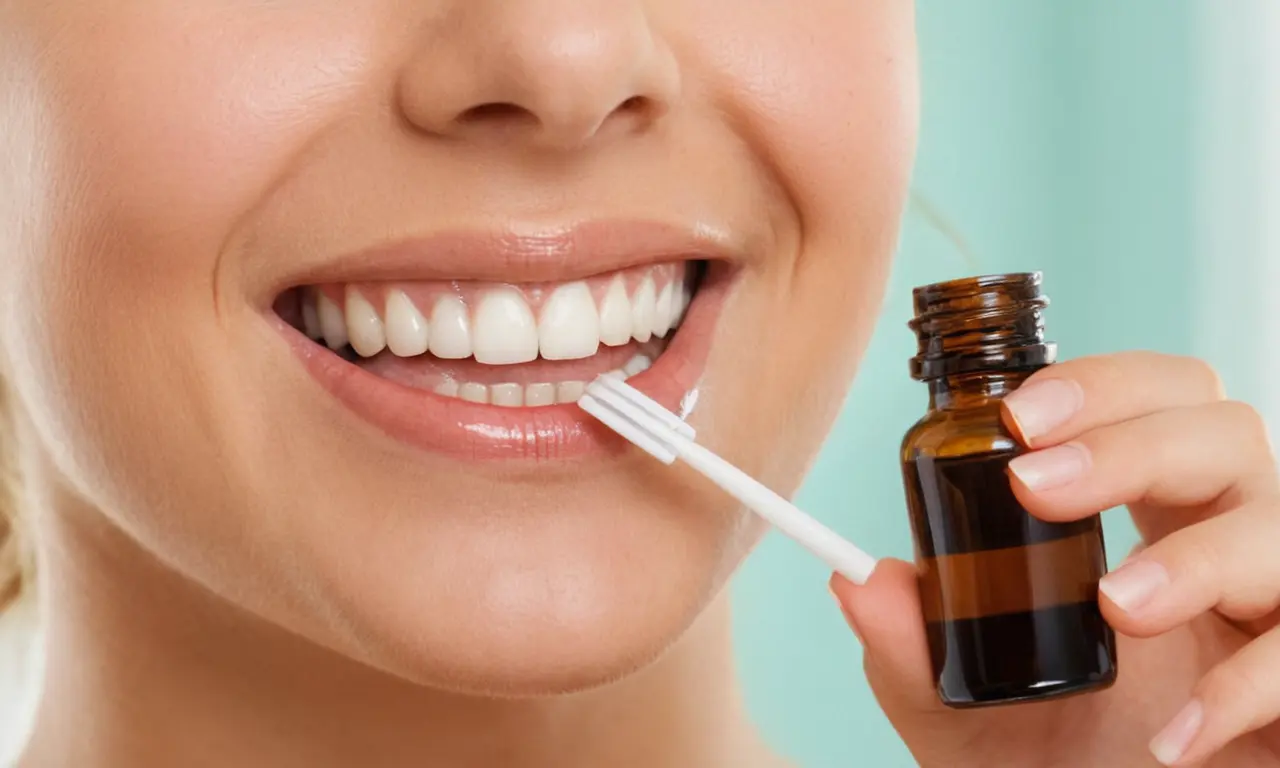 Utilizar aceites esenciales para la salud oral: beneficios para dientes y encías.