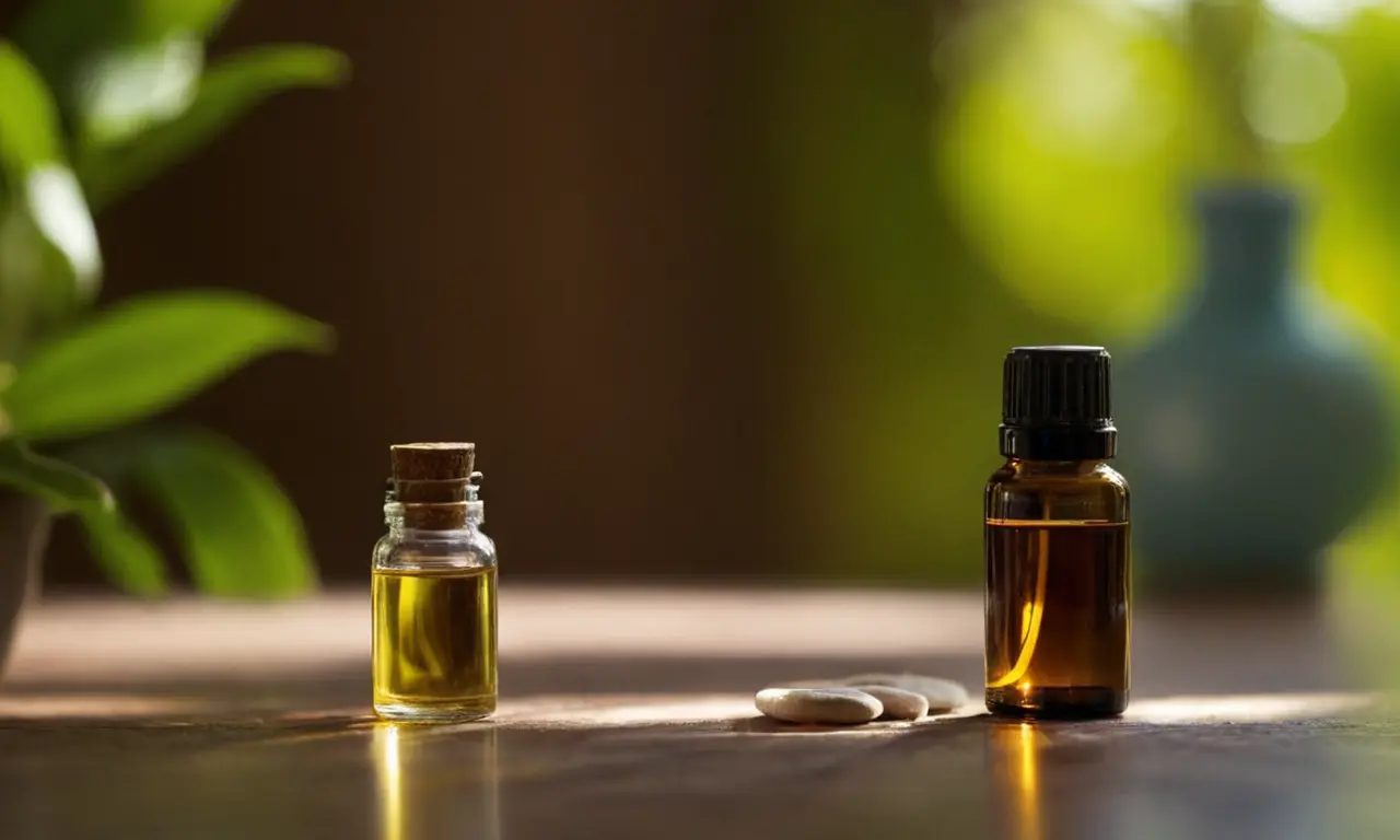 Un resumen sobre cómo los aceites esenciales aumentan la práctica de meditación. Avísame si prefieres una interpretación alternativa, más creativa!  