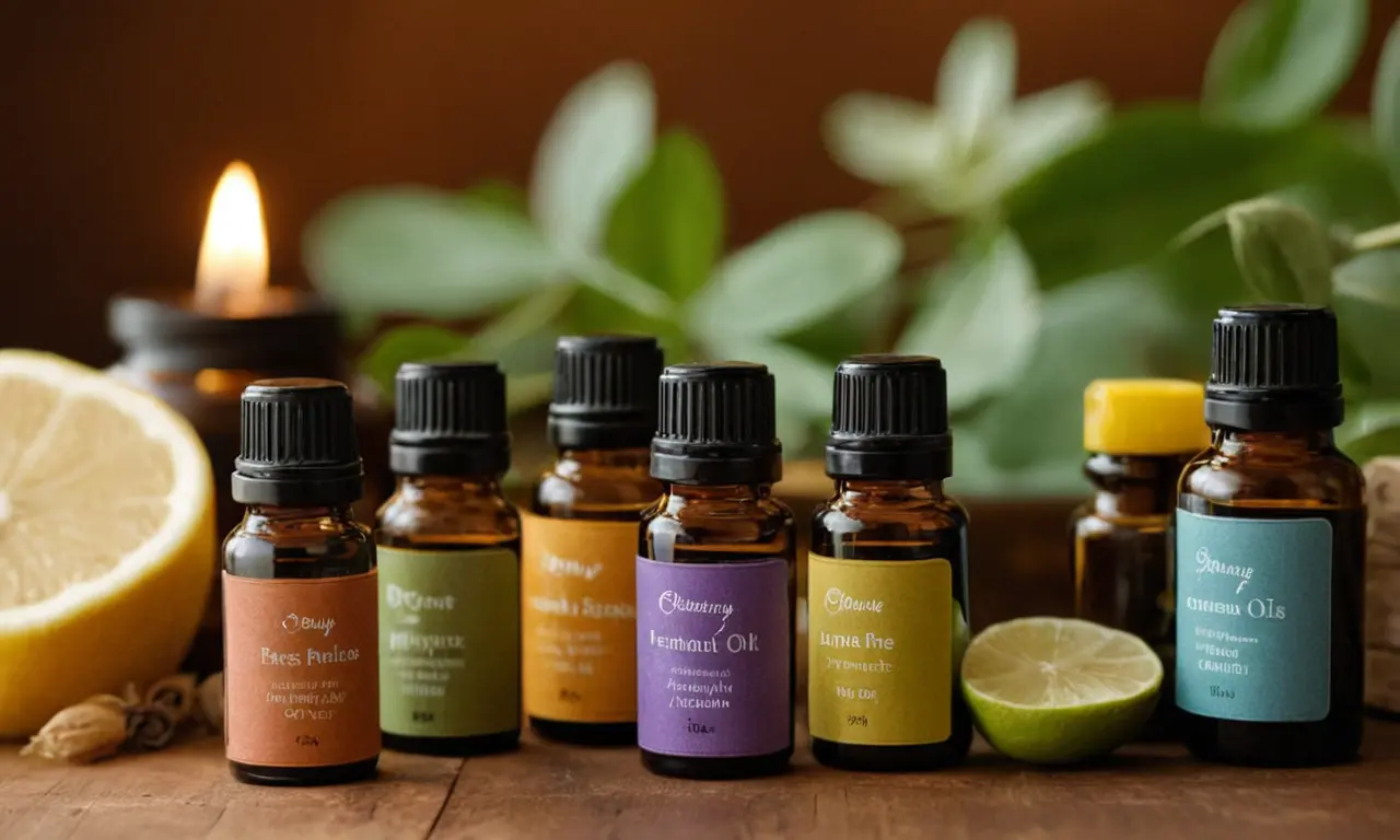 Diffuse soothing mezcla de aceites esenciales para el bienestar familiar, creando calma y felicidad.
